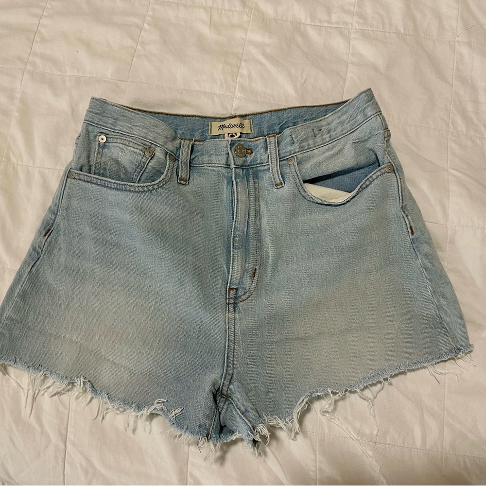 Madewell Women's The Mom Jean Short Short
